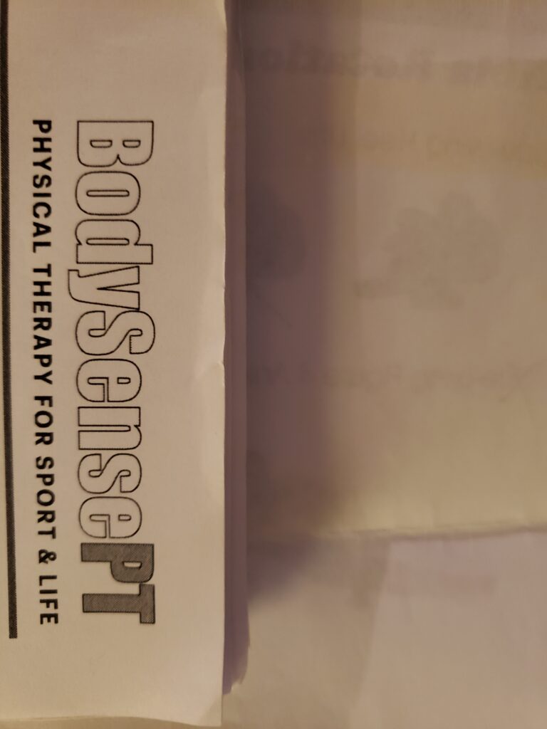 BodySense PT logo