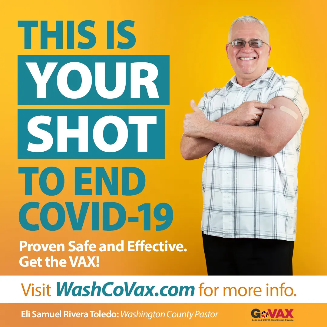 This is Your Shot to End COVID-19. Proven Safe and Effective. Get the VAX!