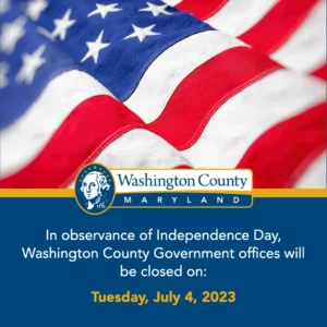 Washington County Government Closed for Independence Day
