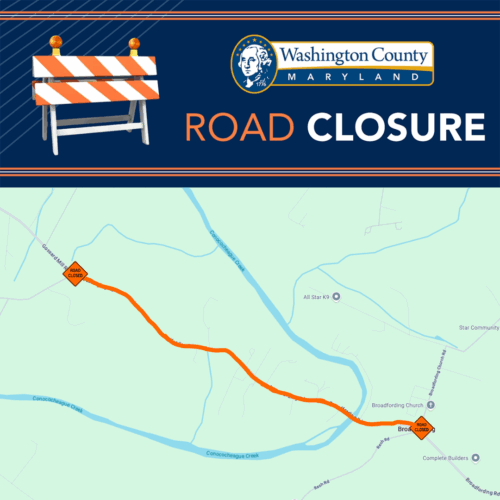 TRAFFIC ALERT: Broadfording Road Closure