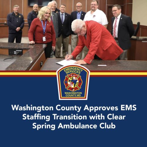 Washington County Approves EMS Staffing Transition with Clear Spring Ambulance Club
