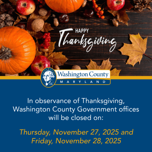 Washington County Government Closed for Thanksgiving