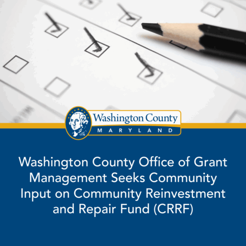 Washington County Office of Grant Management Seeks Community Input on Community Reinvestment and Repair Fund (CRRF)