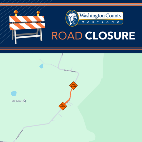 TRAFFIC ALERT: ROAD CLOSURE ON LOCUST GROVE ROAD