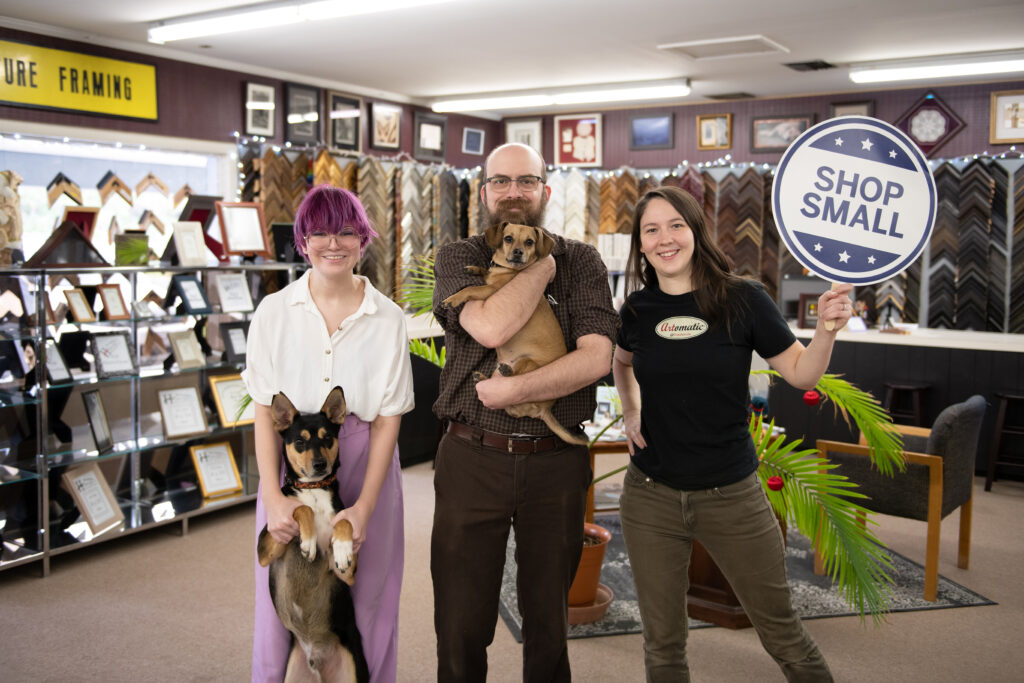 Photo of the staff of Howard's Arts and Frames