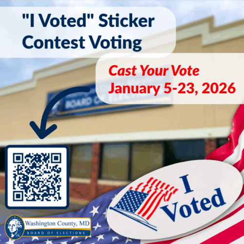 Washington County Election Board Announces Opening of Public Voting for “I Voted” Sticker Art Contest