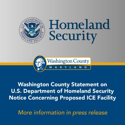WASHINGTON COUNTY STATEMENT ON U.S. DEPARTMENT OF HOMELAND SECURITY NOTICE CONCERNING PROPOSED ICE FACILITY