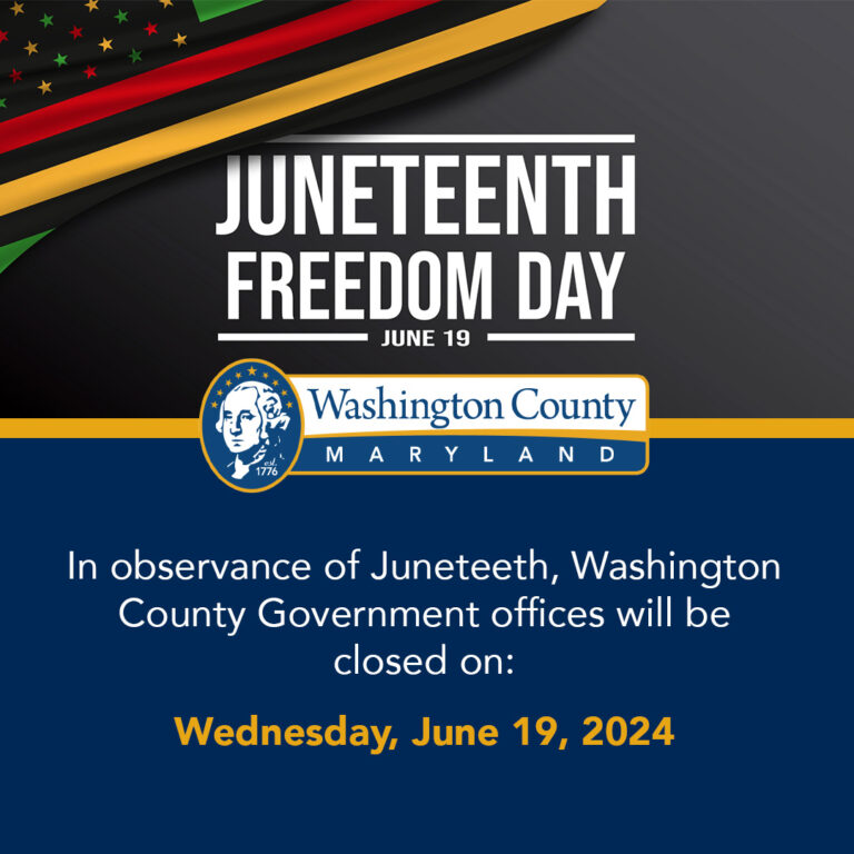 Washington County Government Closed for Juneteenth - Washington County