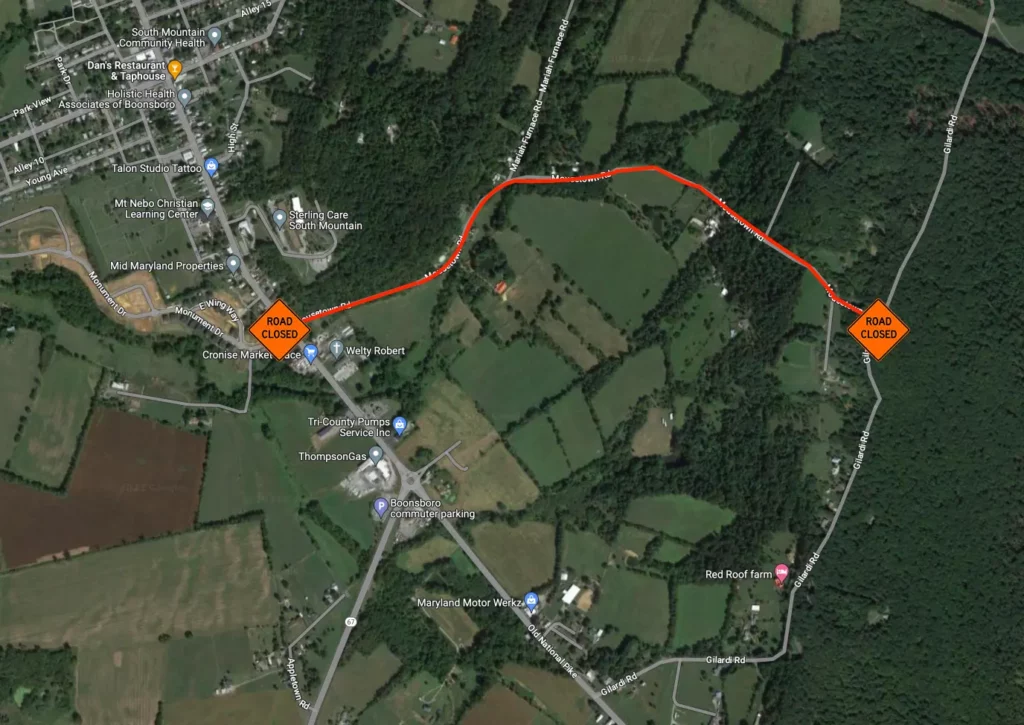 TRAFFIC ALERT: Road Closure on Mousetown Road