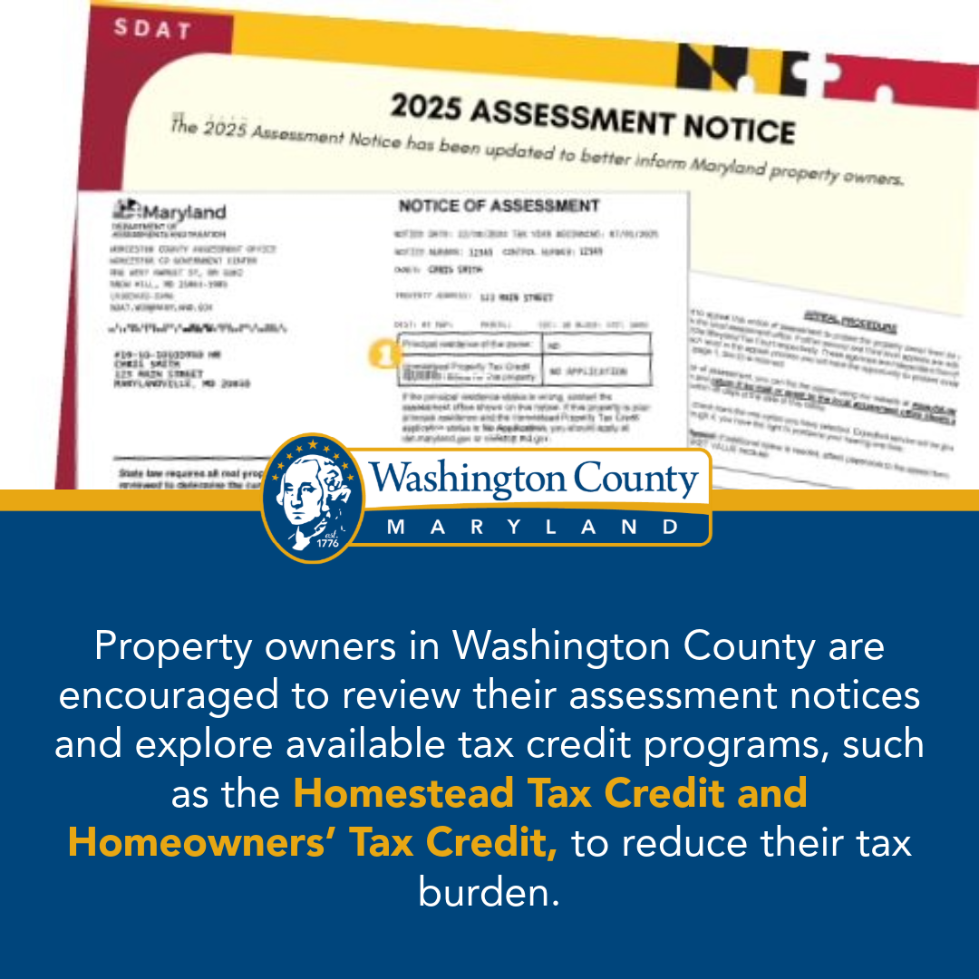 Property owners in Washington County are encouraged to review 