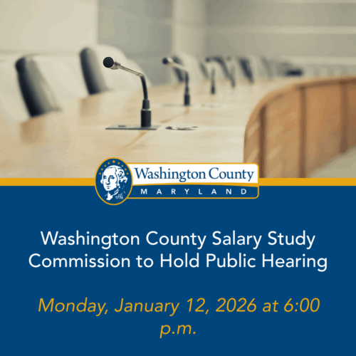 Washington County Salary Study Commission to Hold Public Hearing