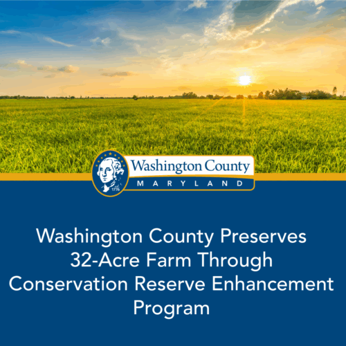Washington County Preserves 32-Acre Farm Through Conservation Reserve Enhancement Program