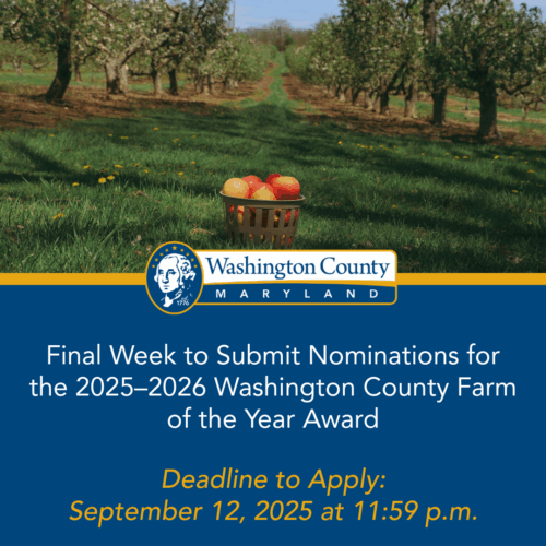 Final Week to Submit Nominations for the 2025–2026 Washington County Farm of the Year Award