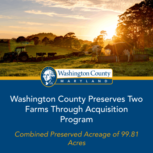 Washington County Preserves Two Farms Through Acquisition Program
