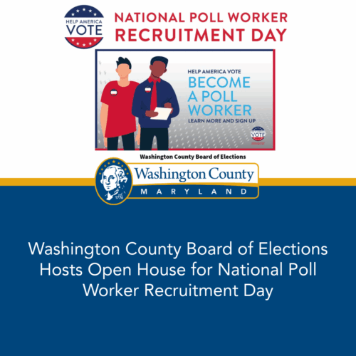 Washington County Board of Elections Hosts Open House for National Poll Worker Recruitment Day