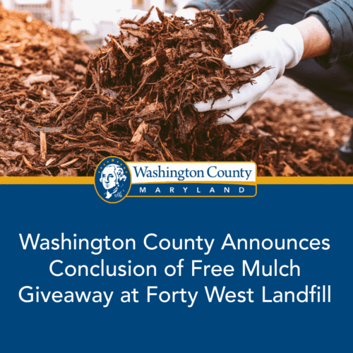 Washington County Announces Conclusion of Free Mulch Giveaway at Forty West Landfill