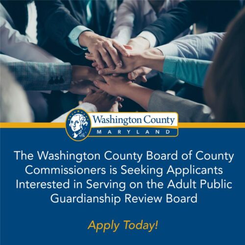 THE WASHINGTON COUNTY BOARD OF COUNTY COMMISSIONERS IS SEEKING APPLICANTS TO SERVE ON THE ADULT PUBLIC GUARDIANSHIP REVIEW BOARD