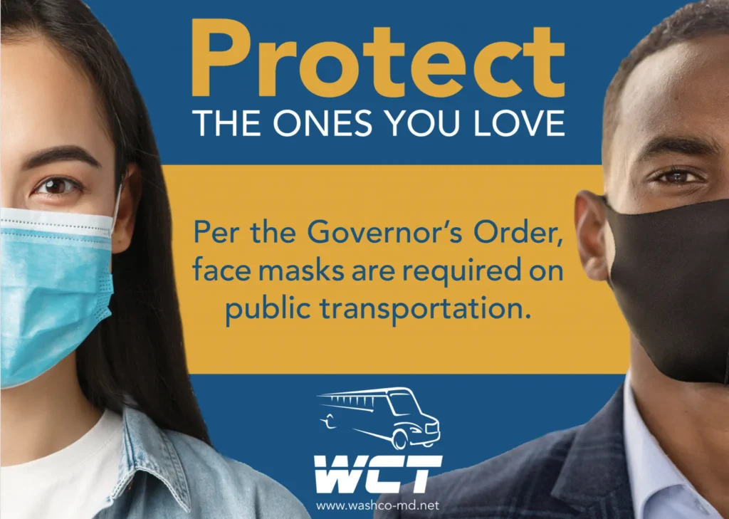 WCT Face mask sign