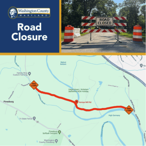TRAFFIC ALERT: ROAD CLOSURE ON KEMPS MILL ROAD