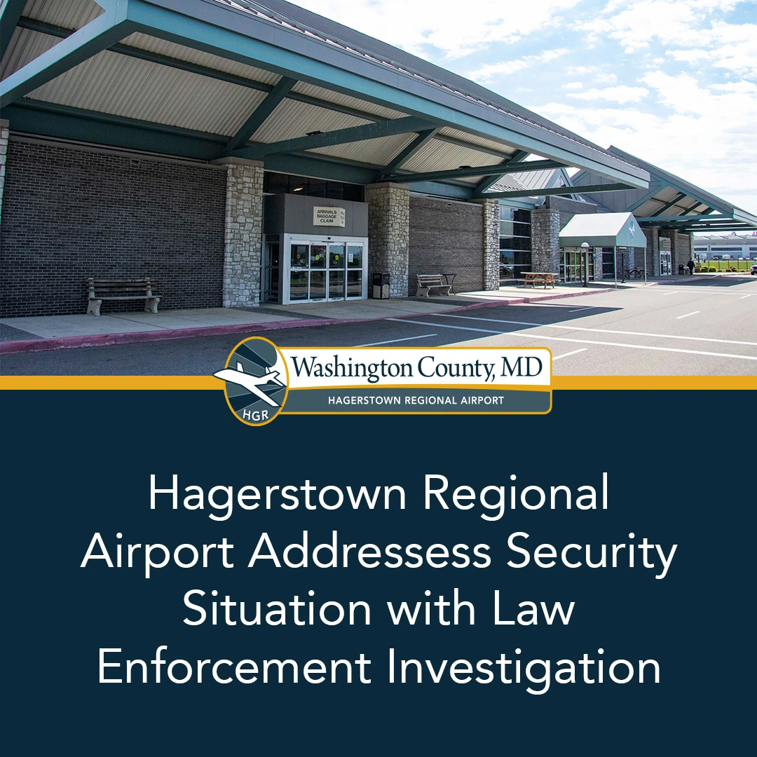 Hagerstown Regional Airport Addresses Security Situation with Law
