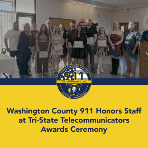 Washington County 911 Honors Staff at Tri-State Telecommunicators Awards Ceremony