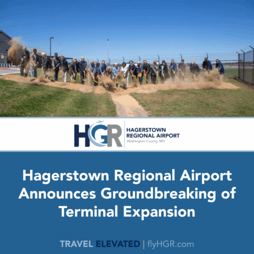 Hagerstown Regional Airport Announces Groundbreaking of Terminal Expansion