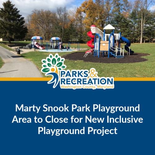 Marty Snook Park Playground Area to Close for New Inclusive Playground Project