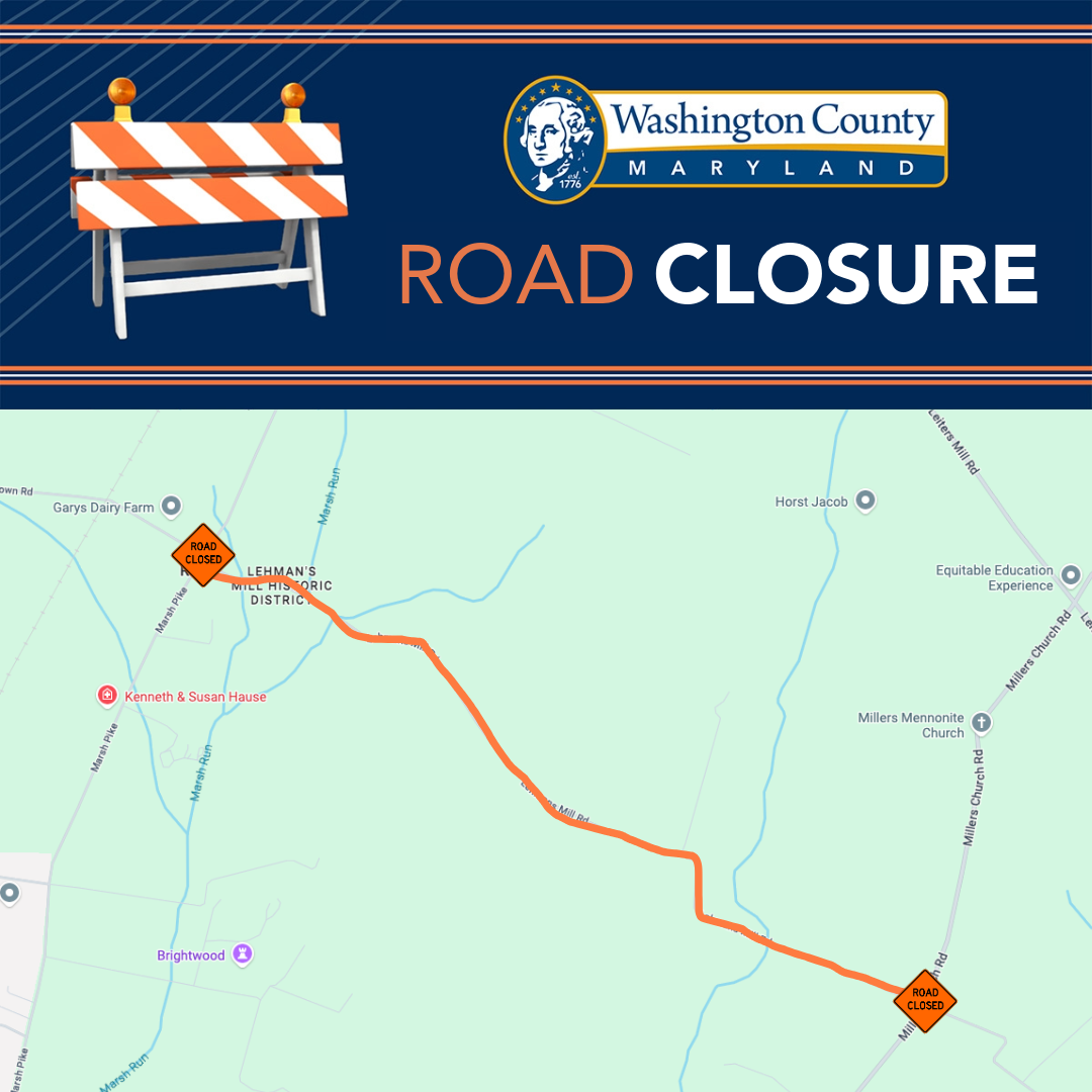 TRAFFIC ALERT: Road Closure on Lehman Mill Road