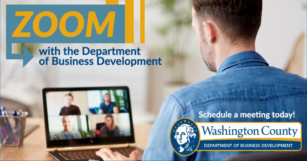 zoom with the department of business development
