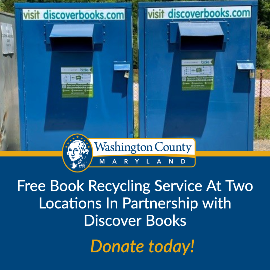 Free Book Recycling Service Now Available at Two Locations in