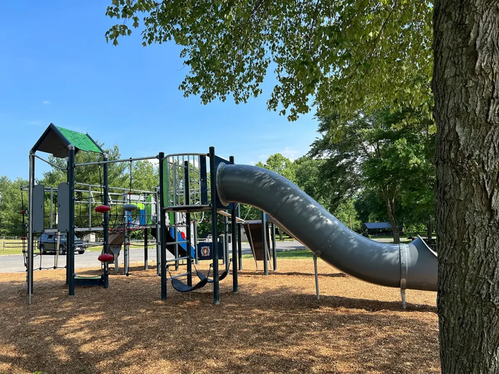 Photo of Camp Harding Park new playground equipment