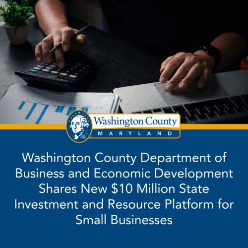 Washington County Department of Business and Economic Development Shares New $10 Million State Investment and Resource Platform for Small Businesses