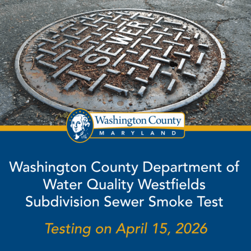 Washington County Department of Water Quality Westfields Subdivision Sewer Smoke Test 04-15-2026