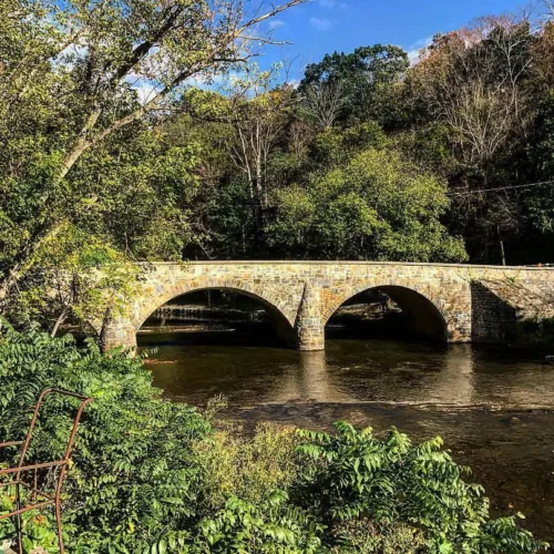 Photo of bridge at Devil's Backbone Park