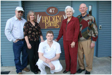 Photo of Hadley Farms owners and staff