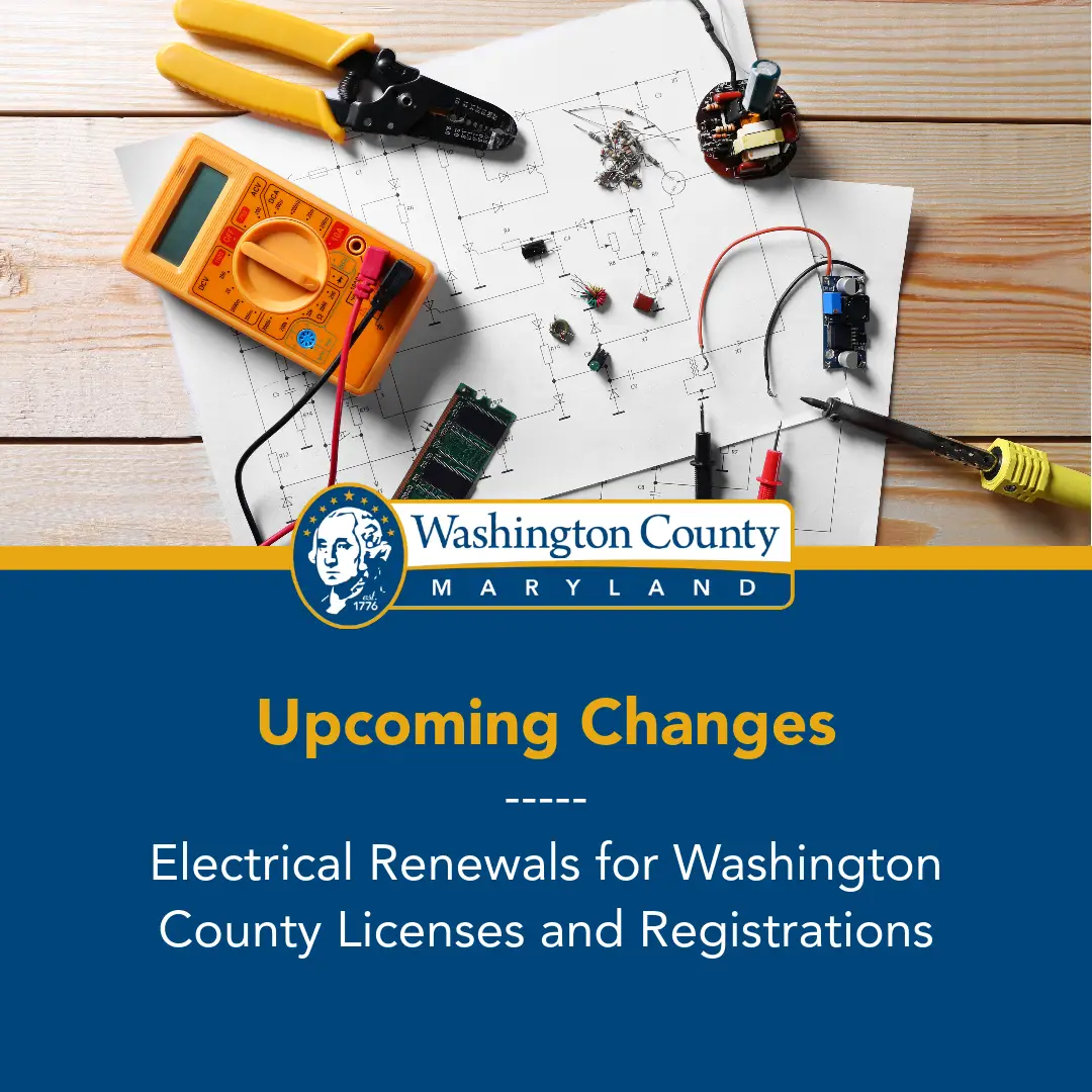 Changes to Electrical Renewals for Washington County Licenses