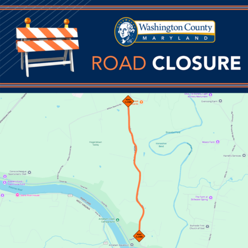 TRAFFIC ALERT: ROAD CLOSURE ON HARPERS FERRY ROAD