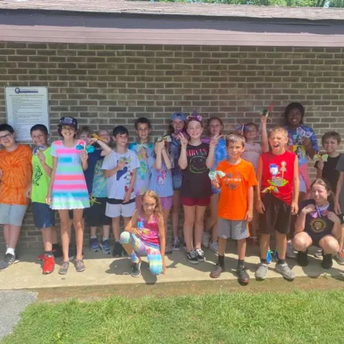 Photo of children playing at summer camp in Washington County, MD