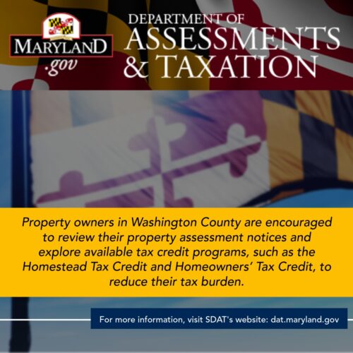 Property Owners in Washington County are Encouraged to Review TheirAssessment Notices and Explore Available Tax Credit Programs