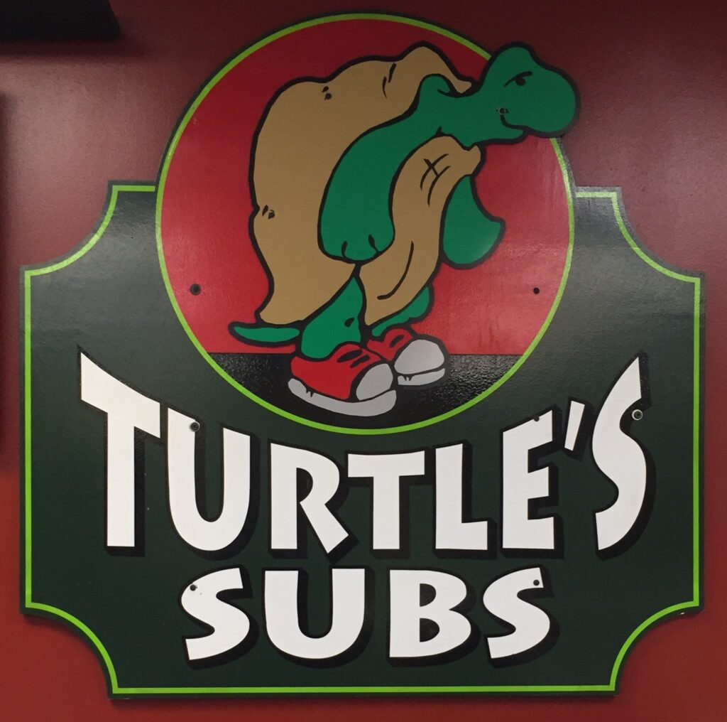 turtle's subs logo