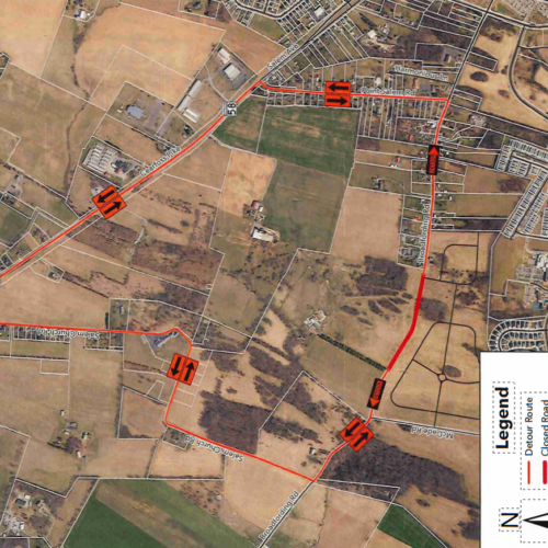 TRAFFIC ALERT: Broadfording Road to Close Beginning July 27 for Road Improvement Project