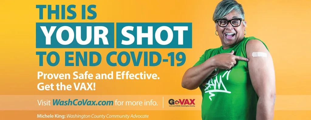 This is Your Shot to End COVID-19. Proven Safe and Effective. Get the VAX!