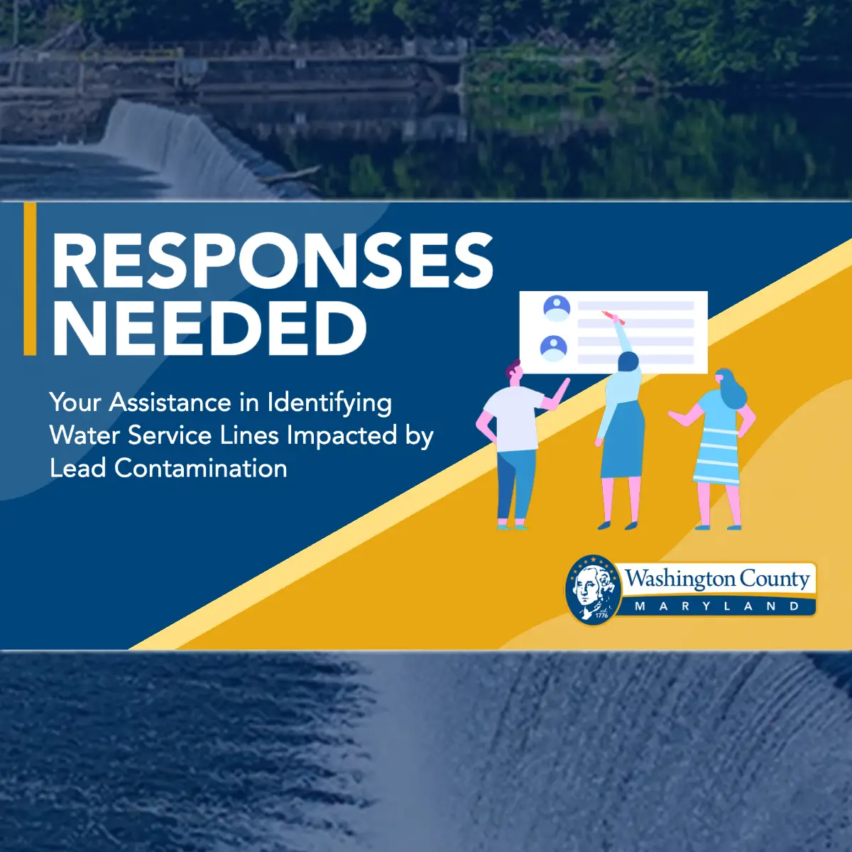 Washington County Seeks Assistance in Identifying Water Service Lines